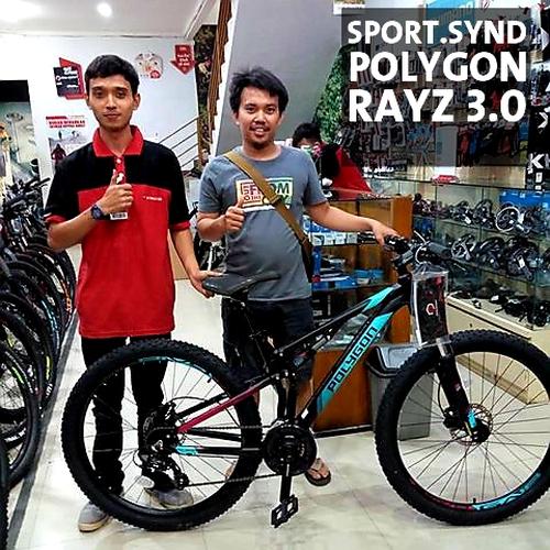 Jual SEPEDA GUNUNG DOWNHILL 27.5 MTB POLYGON RAYZ 3.00 TERBARU - Kota Bogor  - sportsyndrome | Tokopedia