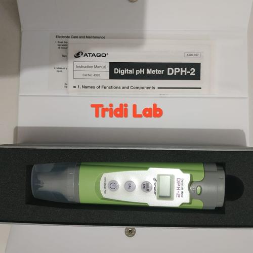 Jual ATAGO 4320 pH Meter Handheld DPH2 ATC pH Meter Tester Jakarta Pusat Tridi Lab Tokopedia
