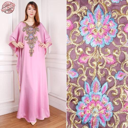 Foto Produk Natasya Kaftan Jumbo Wanita - Merah Muda dari Angelsammy shop