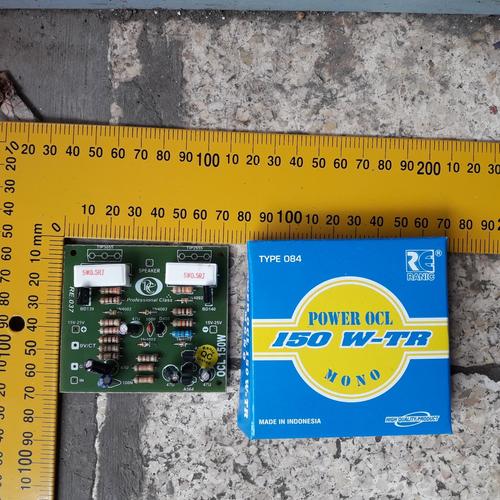 Jual kit audio ampli rakitan ocl mono 150 watt power amplifier power ...
