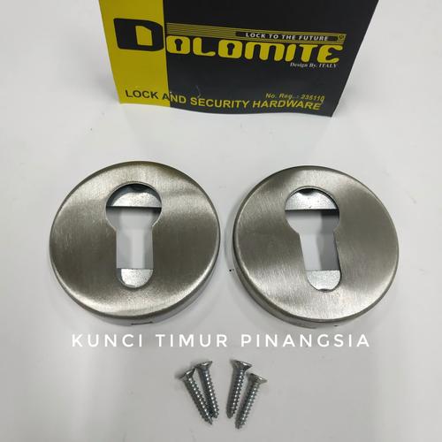 Foto Produk penutup lubang kunci pintu/ring kunci pintu/cover cylinder murah dari Kunci Timur Pinangsia