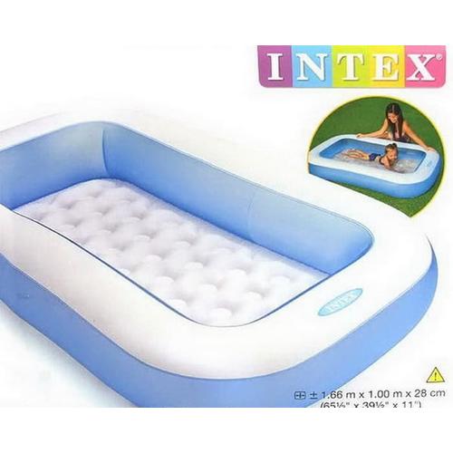 Gambar Mainan Anak - Kolam Renang Intex Pool Besar 166 x 100 x 28 Cm Biru dari Toko DnD undefined Tokopedia