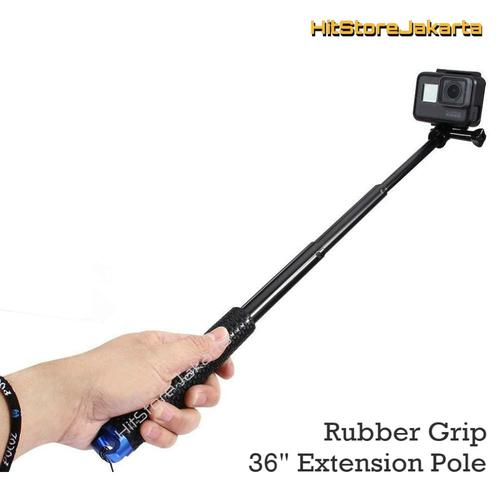 Foto Produk Rubber Grip Monopod GoPro YI Tongsis Action Cam Extension Pole Monopod dari HitStore_Jakarta