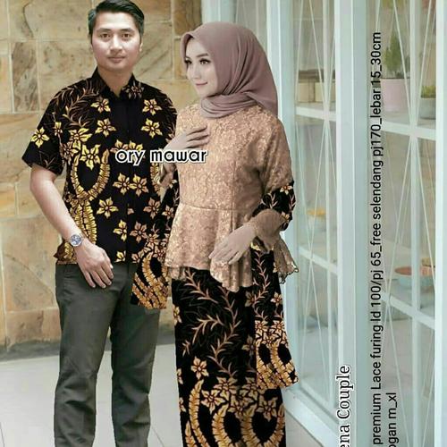 Foto Produk Outfit Couple Modern, Outfit Kondangan Kebaya dan Hem Batik Murah dari Aneka Batik Modern