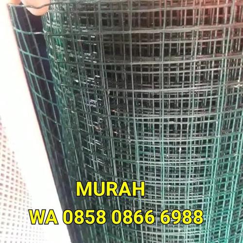 Jual kawat ayakan pvc hijau 1inchi harga per roll Kota Tangerang