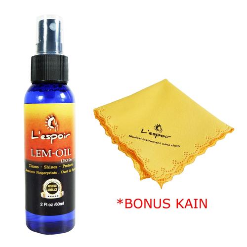 Foto Produk Lemon Oil Pembersih Fret Fingerboard Gitar Biola Guitar Polish LMO-06 dari BRANDOS