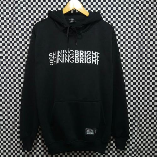 Foto Produk Jaket Sweater Pria wanita Shining Bright Harga Promo - Hitam, M dari darkhorse