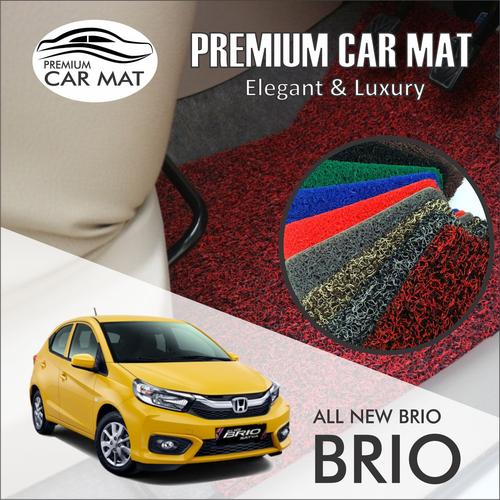 Foto Produk Karpet Mobil Mie Premium ALL NEW BRIO Non Bagasi 1 Warna - BLACK dari Premium Car Mat