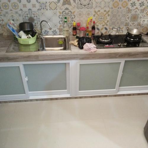 Jual Kitchen Set Aluminium Dapur Aluminium Pintu Bawah Dapur Kota Kediri Chusnul Co Tokopedia