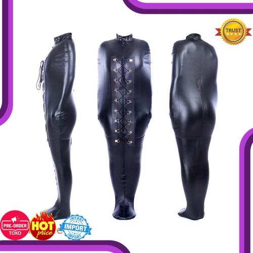 Foto Produk Cosplay Impor Gothic Unisex Faux Kulit Penuh Tas Karung dengan dari shopqibty