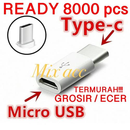 Foto Produk Micro Usb To Usb 3.1 Type C Adapter connector dari Mix acc88