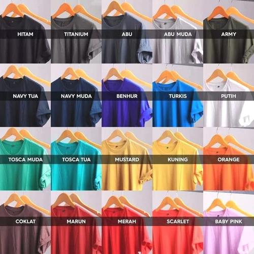 Foto Produk Kaos Polos Katun Bambu Organik (Cotton Bamboo T-Shirt Organic) dari Pantara Store