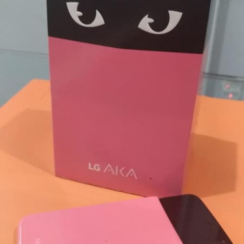 Foto Produk SMST- Smartphone LG AKA Pink 16GB unik,Langka dari dinalusiana