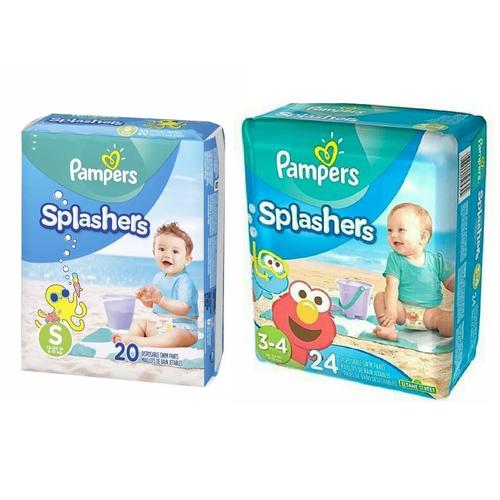 Gambar Pampers Splashers Swim Diaper SATUAN SMALL MEDIUM LARGE 1-2 th 3-4 - S dari Ulil undefined Tokopedia