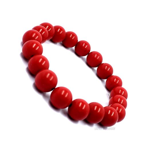 Foto Produk GELANG BATU RED MARJAN ORIGINAL STONE BRACELET GUARANTEE dari Lapak Musiman