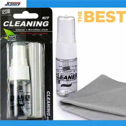 Gambar CUBE Screen Cleaner 15ml+ Microfiber Cloth CLEANING KIT dari JESTORE Jakarta Utara Tokopedia