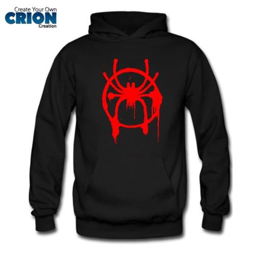 Foto Produk Jaket Sweater Hoodie - Spiderman Into The Spider Verse Logo - By Crion dari Crion
