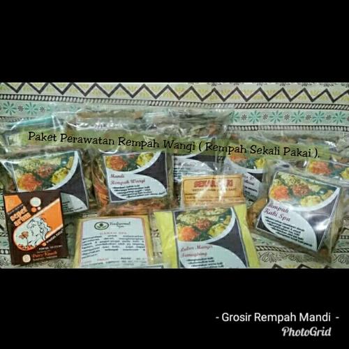 Foto Produk (Kemasan 1x Pake) Paket Perawatan Rempah Wangi + Wedang Manjakani Remp dari SrikandiTradisionalspa