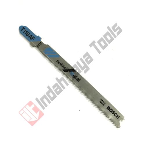 Foto Produk BOSCH T118AF Mata JIgsaw - Jigsaw Blade Besi Flexible for Metal dari Indah Jaya Tools