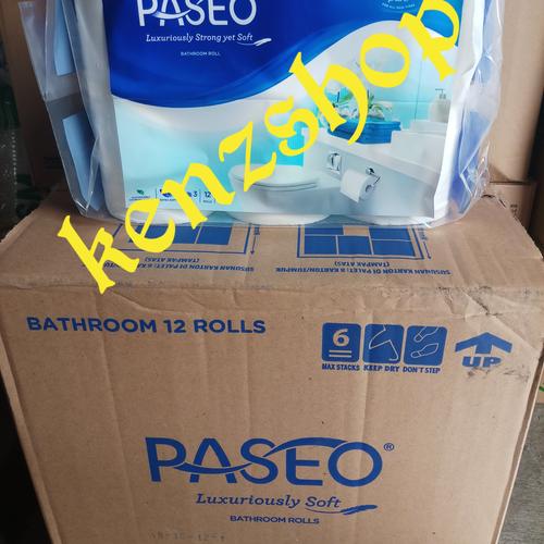 Foto Produk TISSUE PASEO ROLL ISI 12 ROLL / TISU TOILET / TISSUE WC ISI BANYAK dari kenzshop