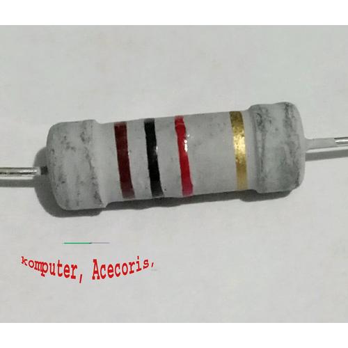 Jual Resistor 1k R1k R 1k 1k Ohm 1kohm 2w 2watt Murah Jakarta Barat Komputer Acecoris Tokopedia