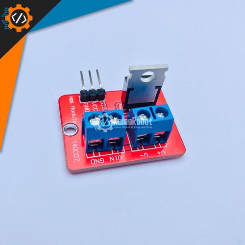 Gambar Mosfet IRF520 IRF520N Module Driver IRF 520 100V 10A for Arduino Murah dari Kelas Robot undefined Tokopedia