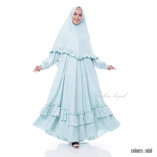 Foto Produk Setelan Gamis Original | Kaila Syar'i | Syari Wanita Original Anisa - Milo dari Tazkia Hijab Store