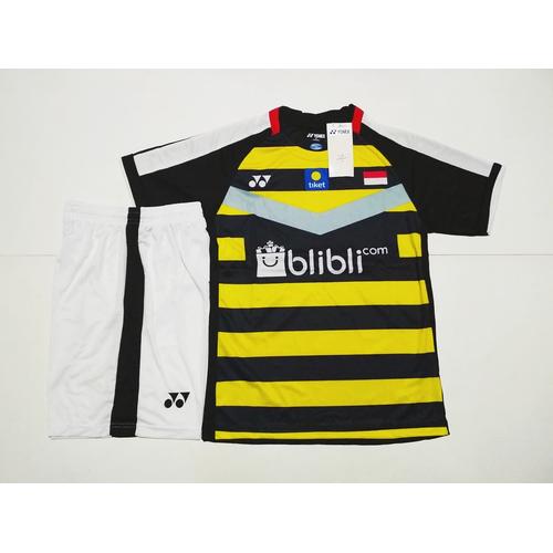 Foto Produk SETELAN BADMINTON / BULUTANGKIS Yonex Y.139 (Black Yellow) dari Gudang-Sporty