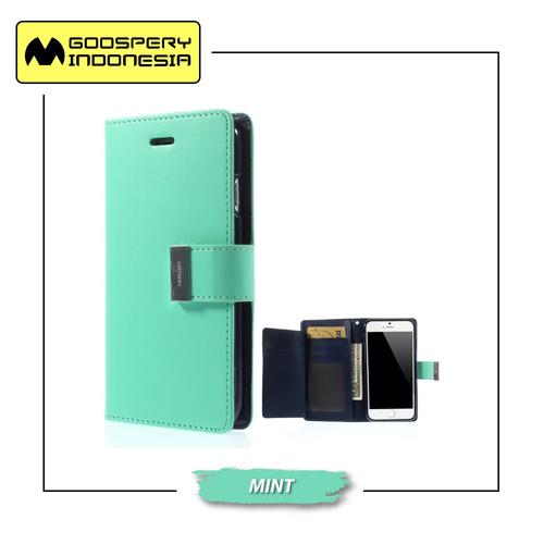 Foto Produk GOOSPERY iPhone 6 iPhone 6S Rich Diary Case - Mint dari Goospery Indonesia