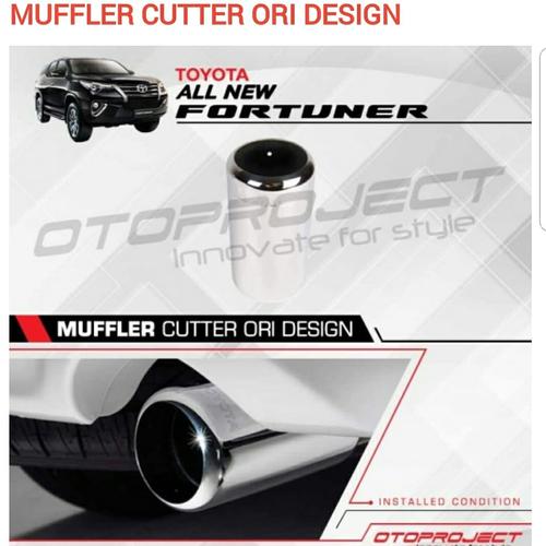 Jual Buntut Knalpot / Muffler Cutter Fortuner & Innova Kota Tangerang