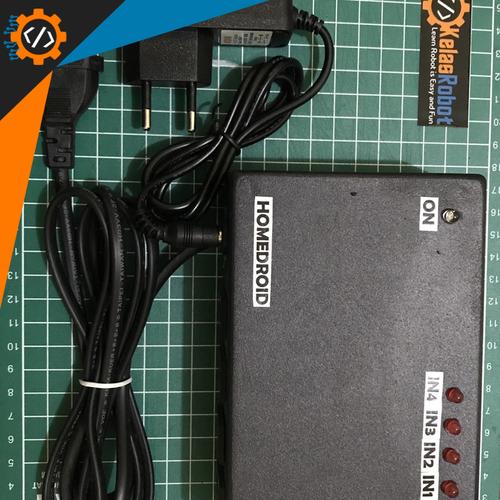 Gambar SMARTHOME 4 Relay - Mengontrol Alat Listrik menggunakan HP Android dari KelasRobot undefined Tokopedia