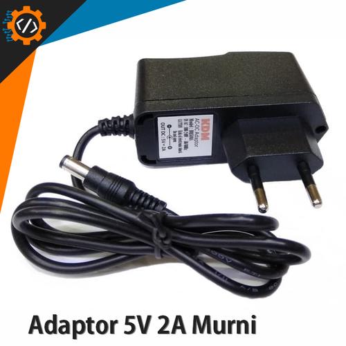 Foto Produk Adaptor Murni 5V 2A Murah Berkualitas dari Kelas Robot