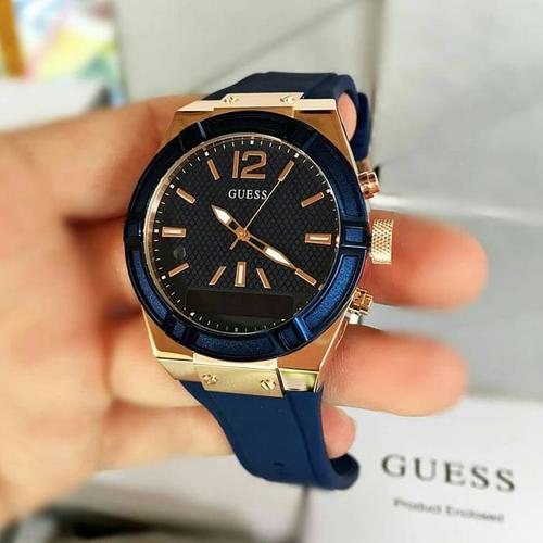 Jual Jam tangan guess connect C0002M1 Medium size original smartwatch blue  - Jakarta Utara - Senen Arloji | Tokopedia