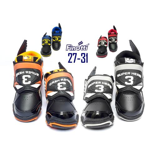 Gambar SEPATU ORIGINAL FINOTTI SUPER HERO SEPATU ANAK SEPATU CASUAL SEPATU TK - Hitam, 27 dari ANEKARAGAM DOT COM Jakarta Timur Tokopedia