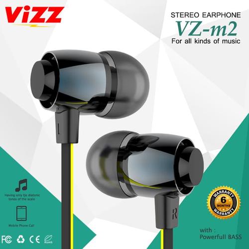 Foto Produk EARPHONE M2 NEW VIZZ Stereo Headset dari Vizz Official Store