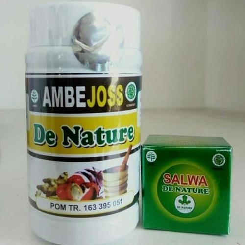 Foto Produk AMBECLEAR + salep SALWA Obat ambeien atau wasir stadium 2-4 dari Herbal de Nature
