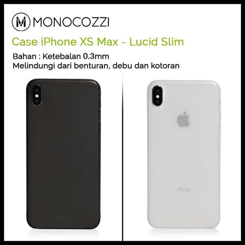 Foto Produk Monocozzi Case iPhone XS Max - Lucid Slim - Putih dari Originalroom