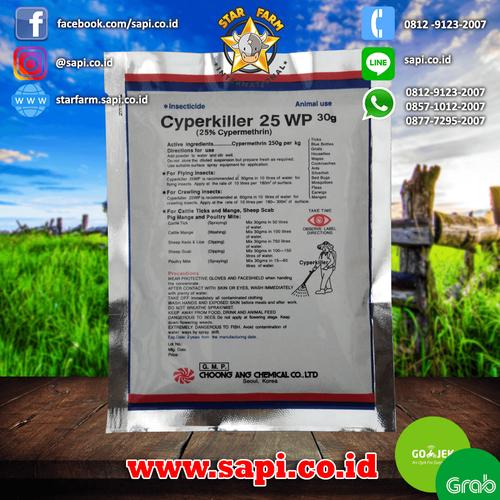 Foto Produk Star Farm BTM - CYPERKILLER 25 WP Obat pembasmi Serangga dari Star Farm