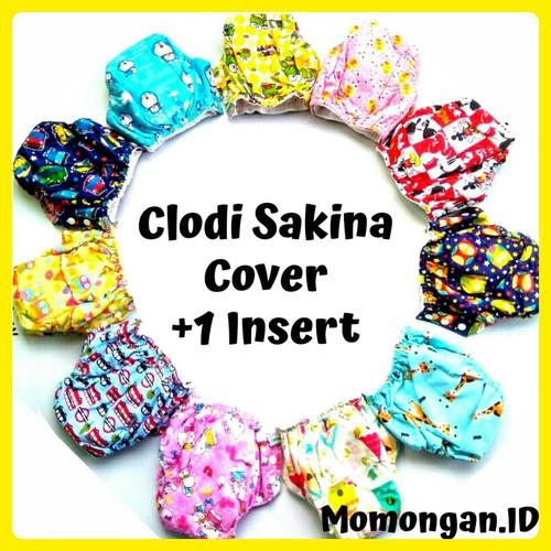 Gambar Clodi Sakina Cover Celana or Perekat Popok Kain Cuci Ulang Diaper dari Momongan ID Jakarta Selatan Tokopedia