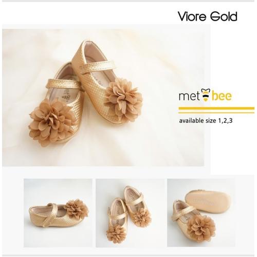 Prewalker Shoes Viore Gold / Rose Gold 