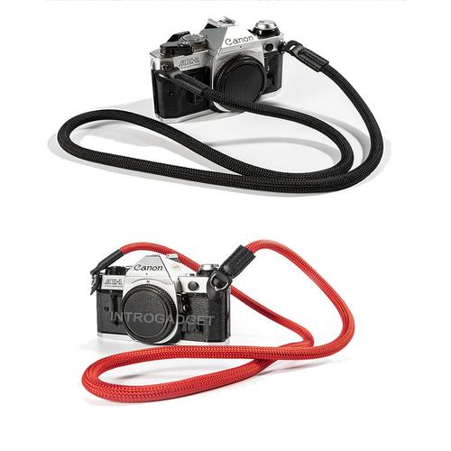 Foto Produk Strap Kamera Camera Neck Strap Mountaineering Nylon Rope Merah - brown dari Introgadget