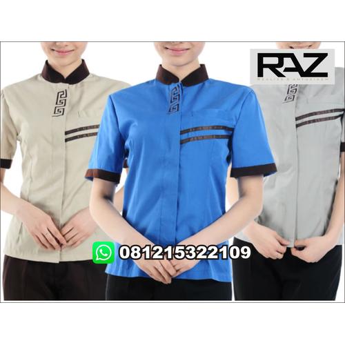 Jual Pembuatan Seragam Hotel Dan Cafe Blouse Kemeja Housekeeping Simple Kab Bantul Seragam Hotel Tokopedia