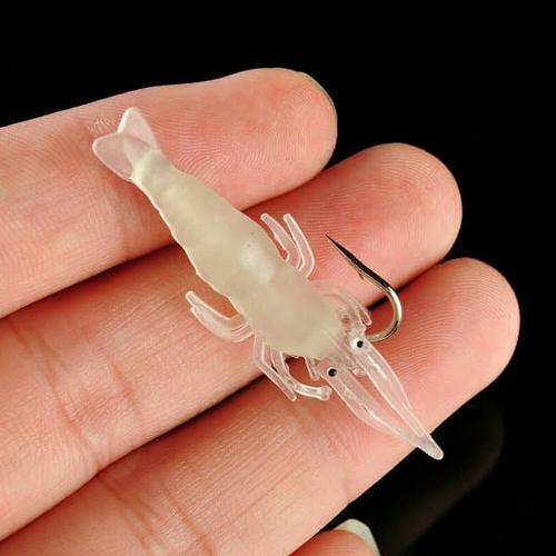 Gambar Umpan Udang Soft Fishing Lure Ada Kail Glow In Dark dari Toko Elektronik 3000 Jakarta Timur Tokopedia