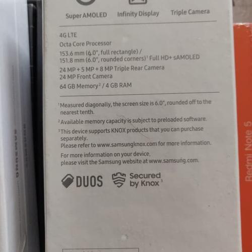 Foto Produk Samsung Galaxy A7 2018 4/64 Garansi Resmi Sein - Biru - Biru dari marvica store
