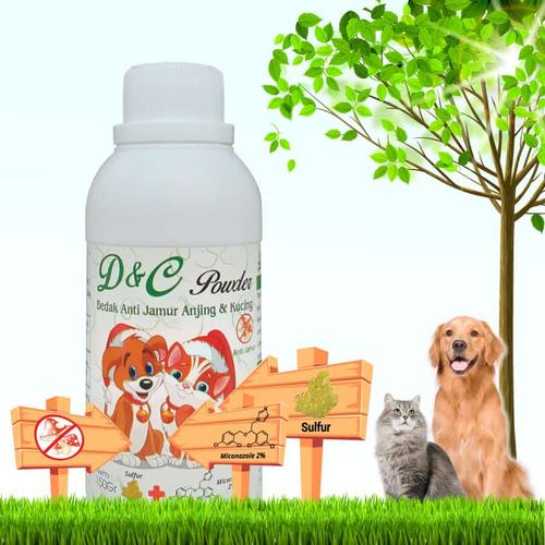 Gambar D&C Bedak Anti Jamur Anjing dan Kucing 150Gram dari Produkkita Jakarta Barat Tokopedia