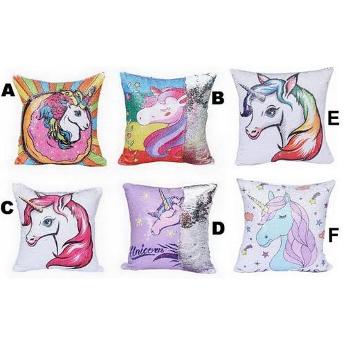 sequence unicorn pillow