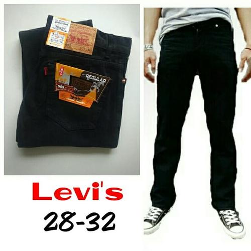 Foto Produk (PROMO) Celana Jeans Panjang / Celana Jeans Standar Pria - Hitam, 29 dari kayu shop