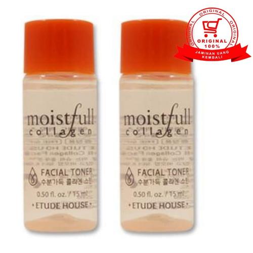 Gambar ETUDE HOUSE Moistfull Collagen Facial Toner (15 ml)/Original dari DERMACLEAN SHOP Jakarta Selatan Tokopedia