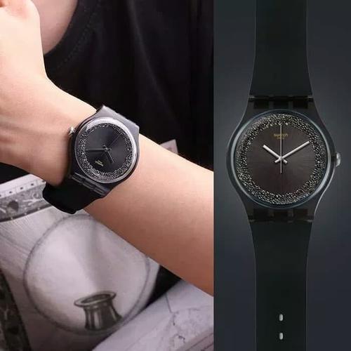 Jual Jam Tangan Swatch Original Analog SUOB156 SWATCH DARKPARKLES - Kota  Tangerang - The Clover Store | Tokopedia