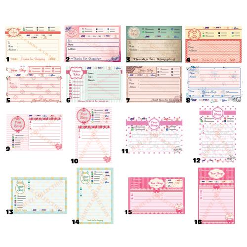 Foto Produk Sticker Label Pengiriman Online Shop dari Irmutz Collection
